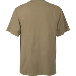 Heritage Washed T-shirt Khaki Back